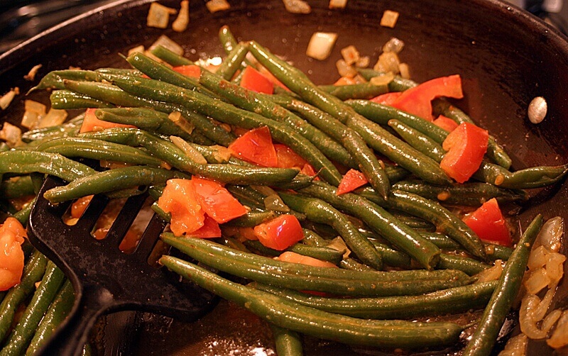 CurryGreenBeans