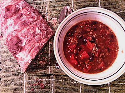 Bean and Rice Soup