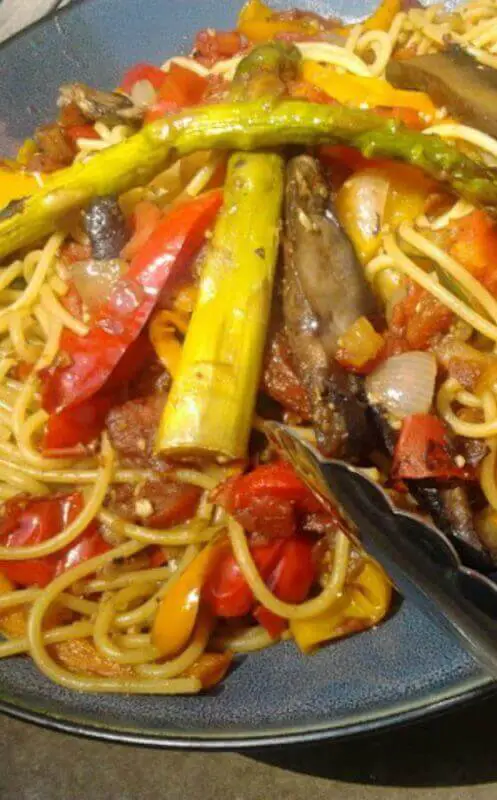 Fire Roasted Vegetable Pasta