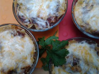 Mini Mexican Lasagnas