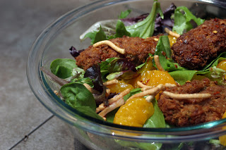 Asian Chickpea Tender Salad