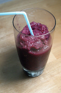 Vegan Raspberry Kiwi Smoothie