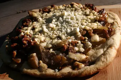 Pear Gorgonzola Pizza