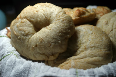 Sourdough Bagels