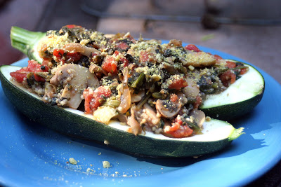 Vegan Zucchini Boats