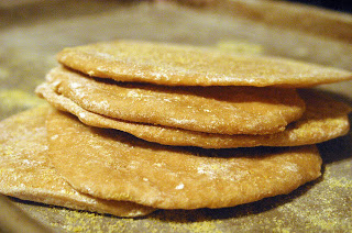 homemade pita bread