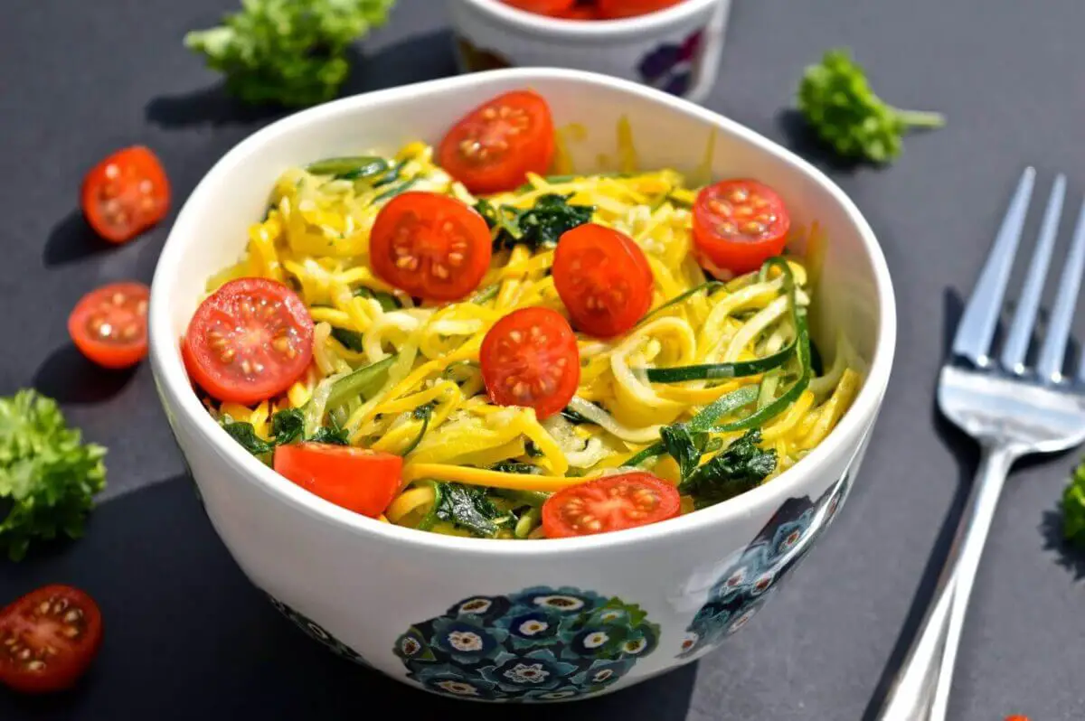 Zucchini and Tomato "Pasta"