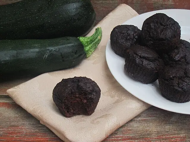 Chocolate Zucchini Muffins