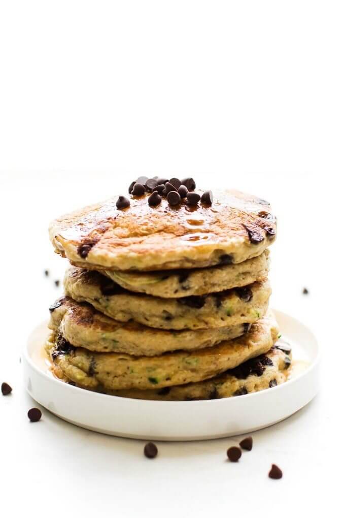 Flourless Zucchini Bread Pancakes