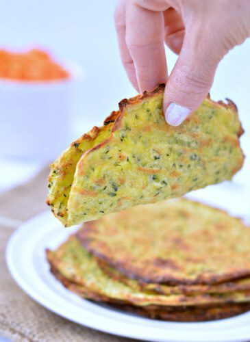 Healthy Zucchini Tortillas