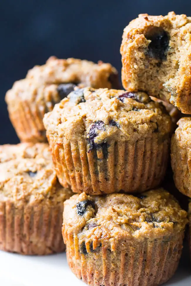 Zucchini Blueberry Muffins