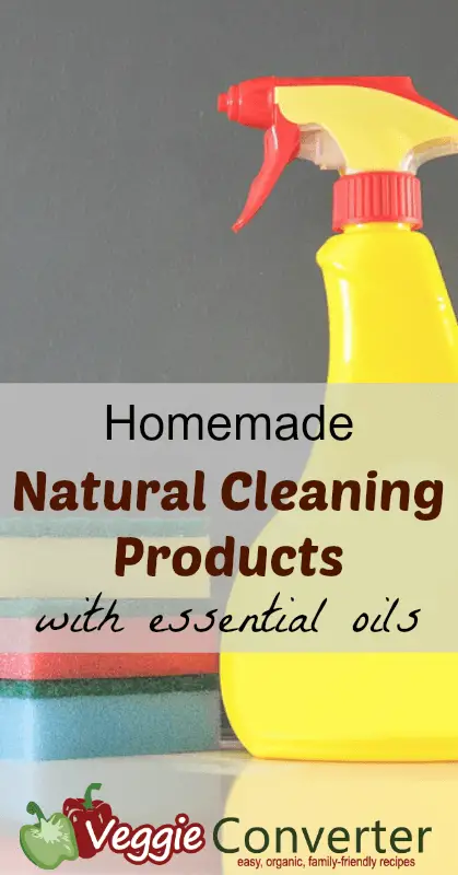 Homemade Natural Cleaning Products with Essential Oils