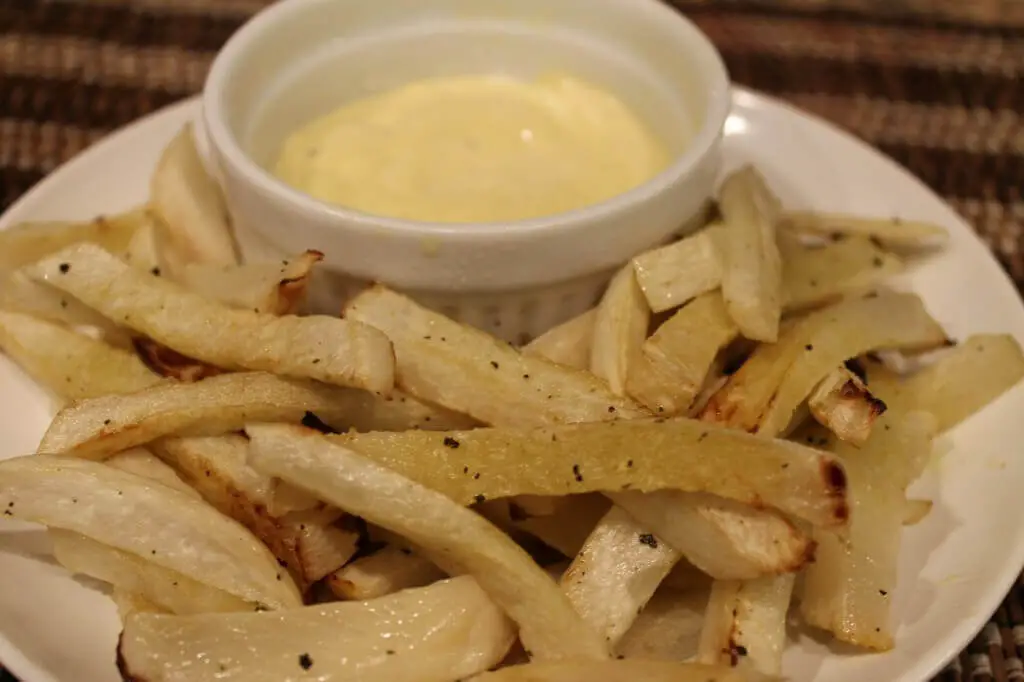 Baked Turnip Fries