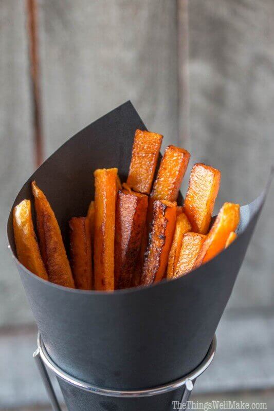 Paleo Pumpkin Fries