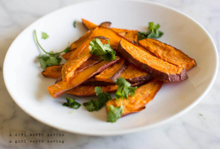 Roasted Sweet Potato Fries