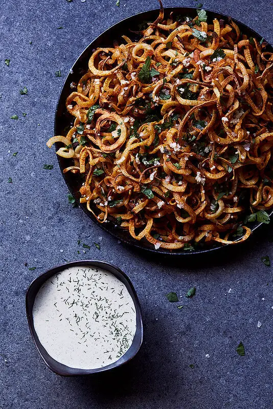 Smoky Shoestring Sweet Potato Fries