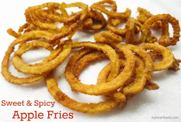 Sweet and Spicy Apple Fries