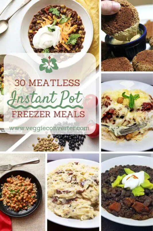 Instant pot best sale freezer meals vegetarian